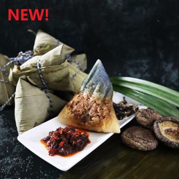 Sizzlin' Prawn Blue Pea Nonya Dumpling
